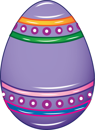 Easter Egg Yard Sign Outdoor Decoration