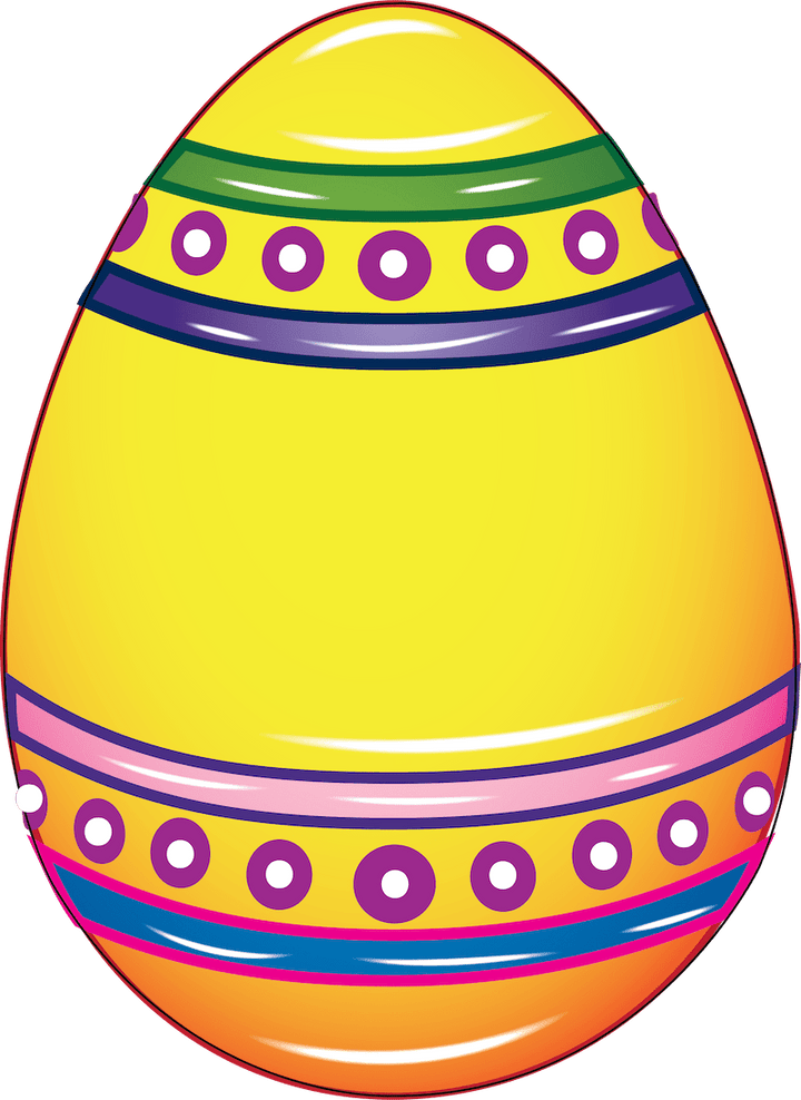 Easter Egg Yard Sign Outdoor Decoration