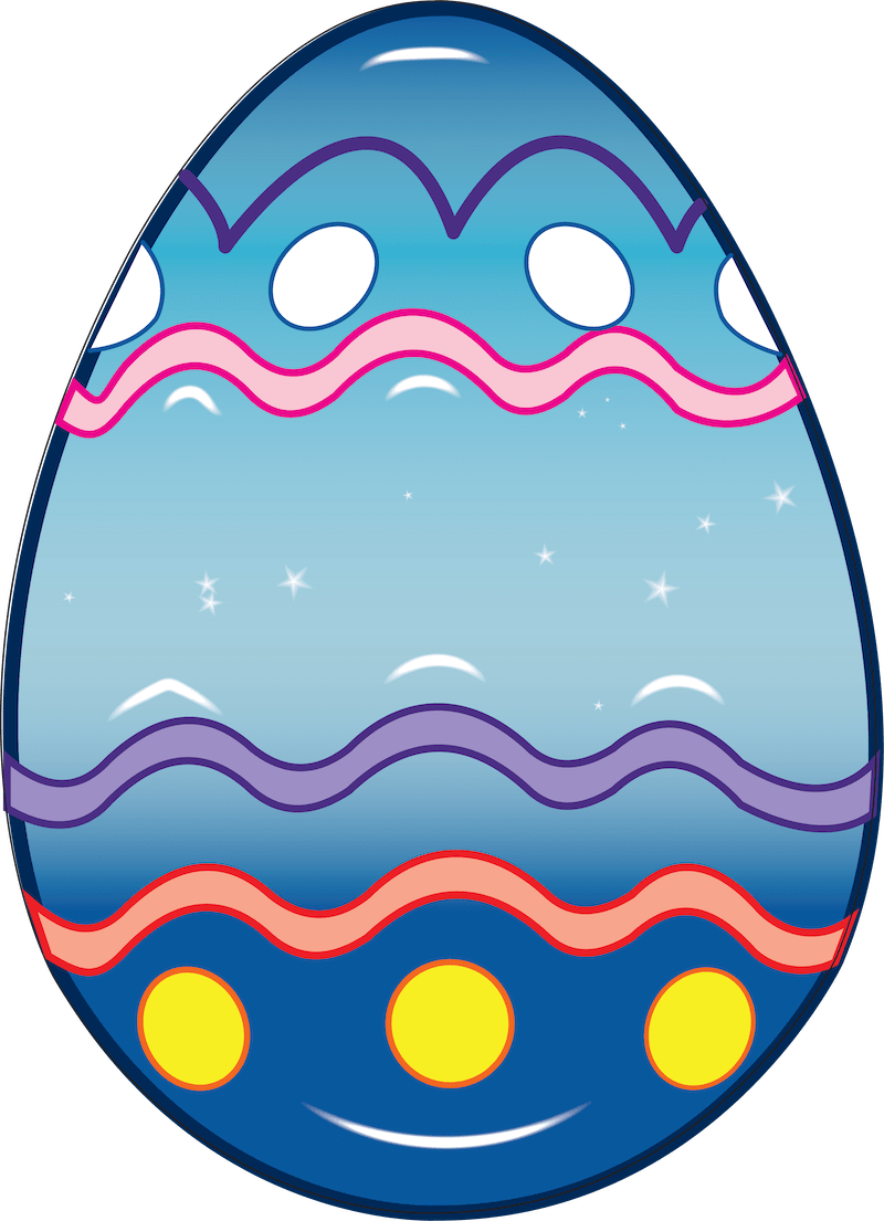 Easter Egg Yard Sign Outdoor Decoration