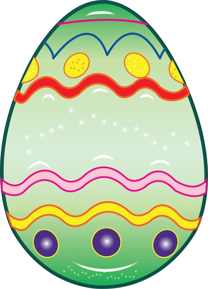 Easter Egg Yard Sign Outdoor Decoration