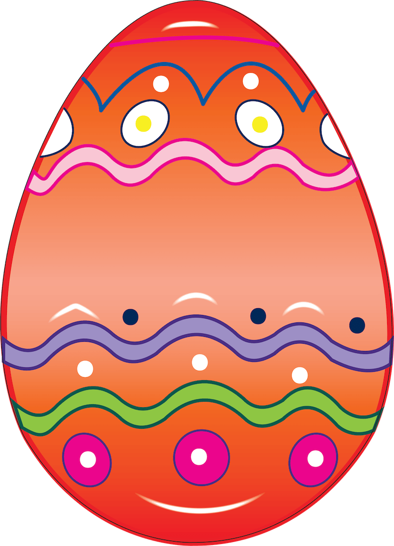 Easter Egg Yard Sign Outdoor Decoration