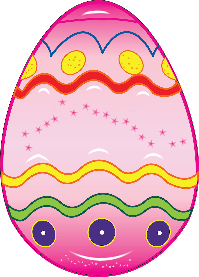 Easter Egg Yard Sign Outdoor Decoration