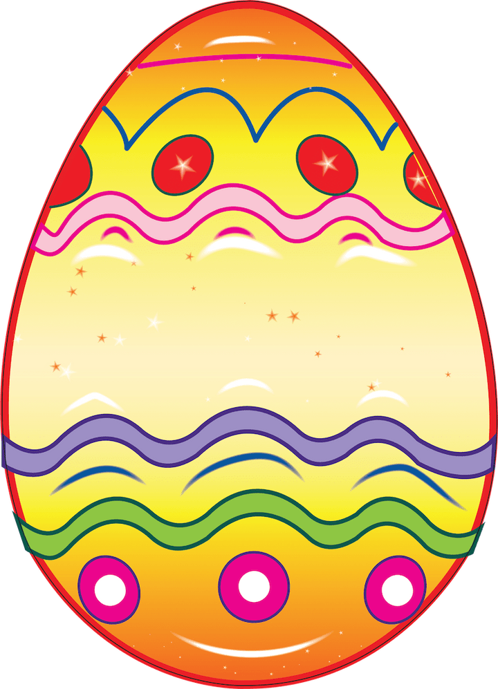 Easter Egg Yard Sign Outdoor Decoration