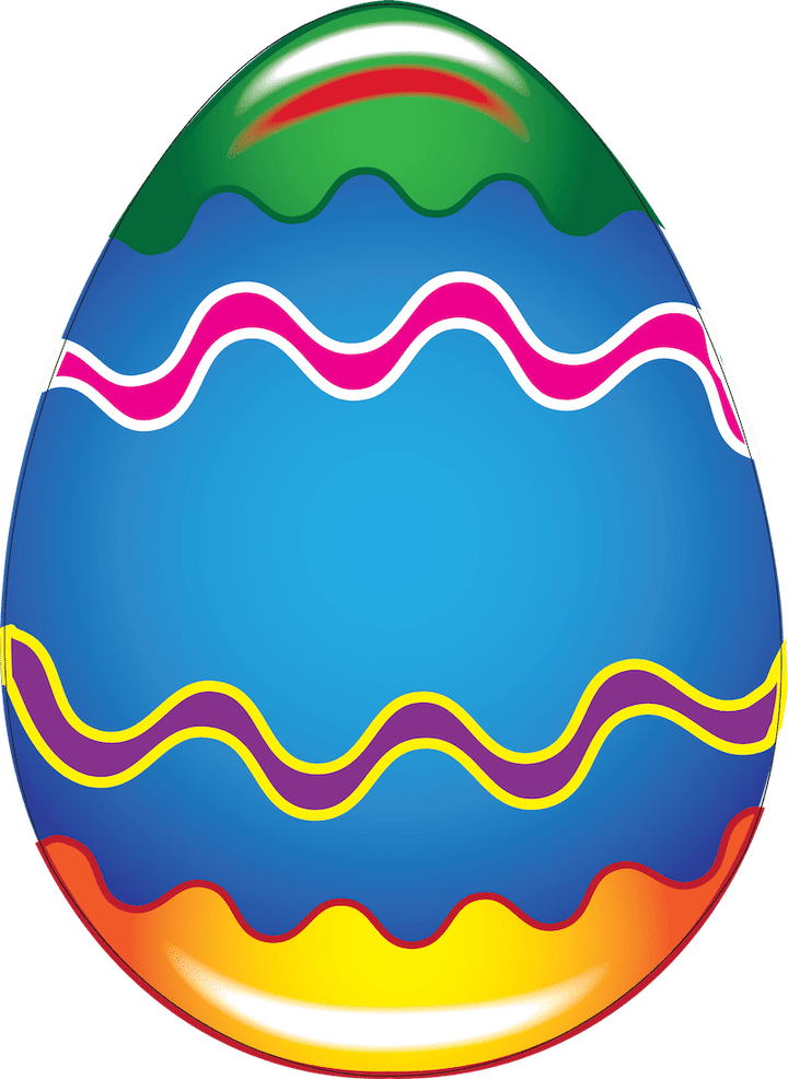 Easter Egg Yard Sign Outdoor Decoration