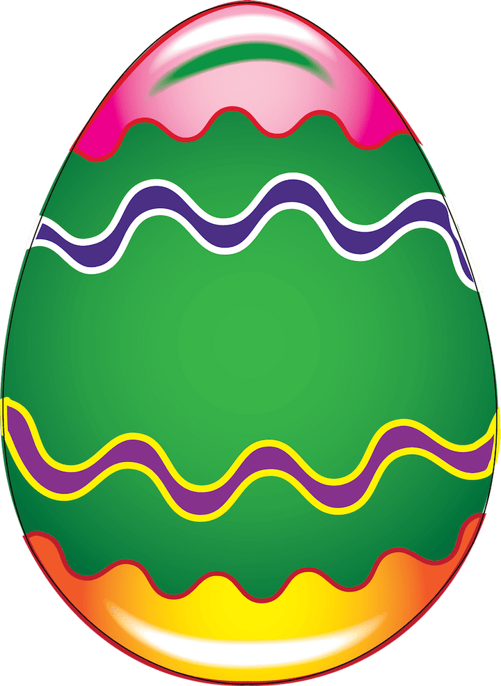 Easter Egg Yard Sign Outdoor Decoration