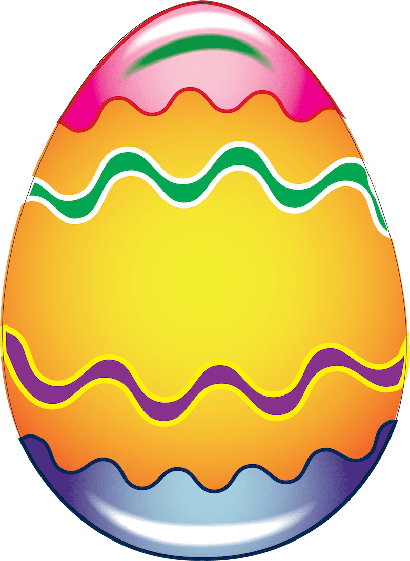 Easter Egg Yard Sign Outdoor Decoration