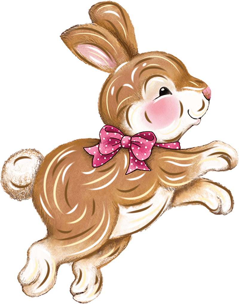 Happy Easter Bunny Jumping Outdoor Decoration