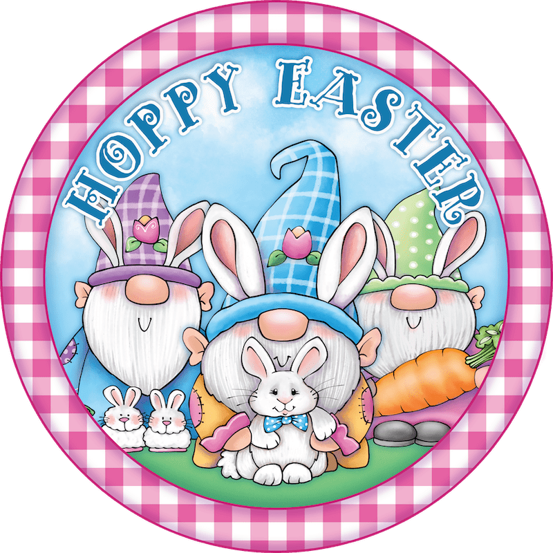 Happy Easter Yard Sign Outdoor Decoration