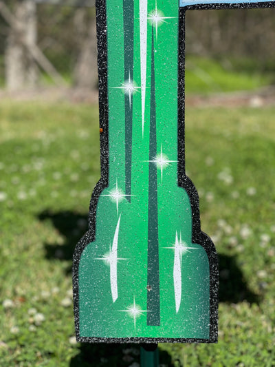 Merry Christmas Lamp Post Yard Decoration