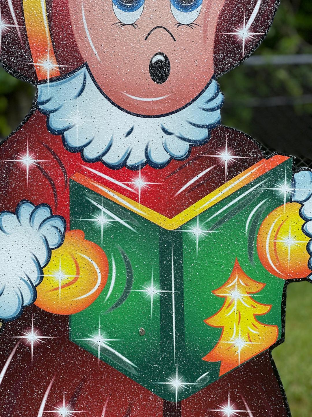 Christmas Carolers yard decor
