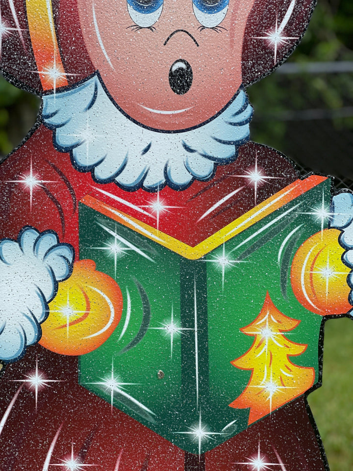 Christmas Carolers yard decor