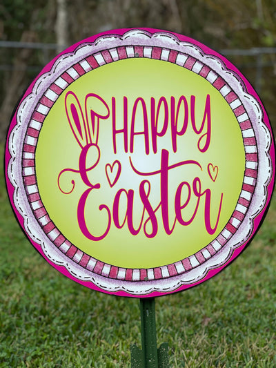 Happy Easter Sign Outdoor Decoration
