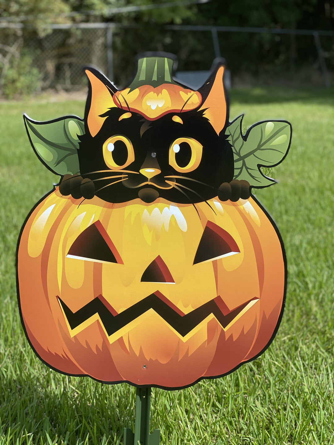 Halloween Black Cat Decor
