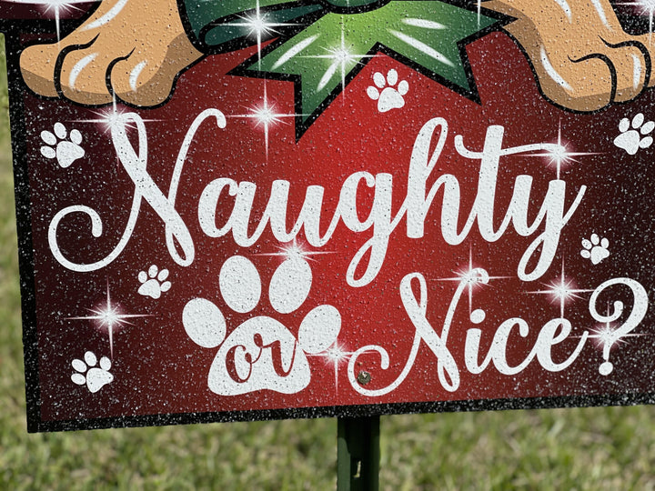 Christmas Dog Outdoor Decoration