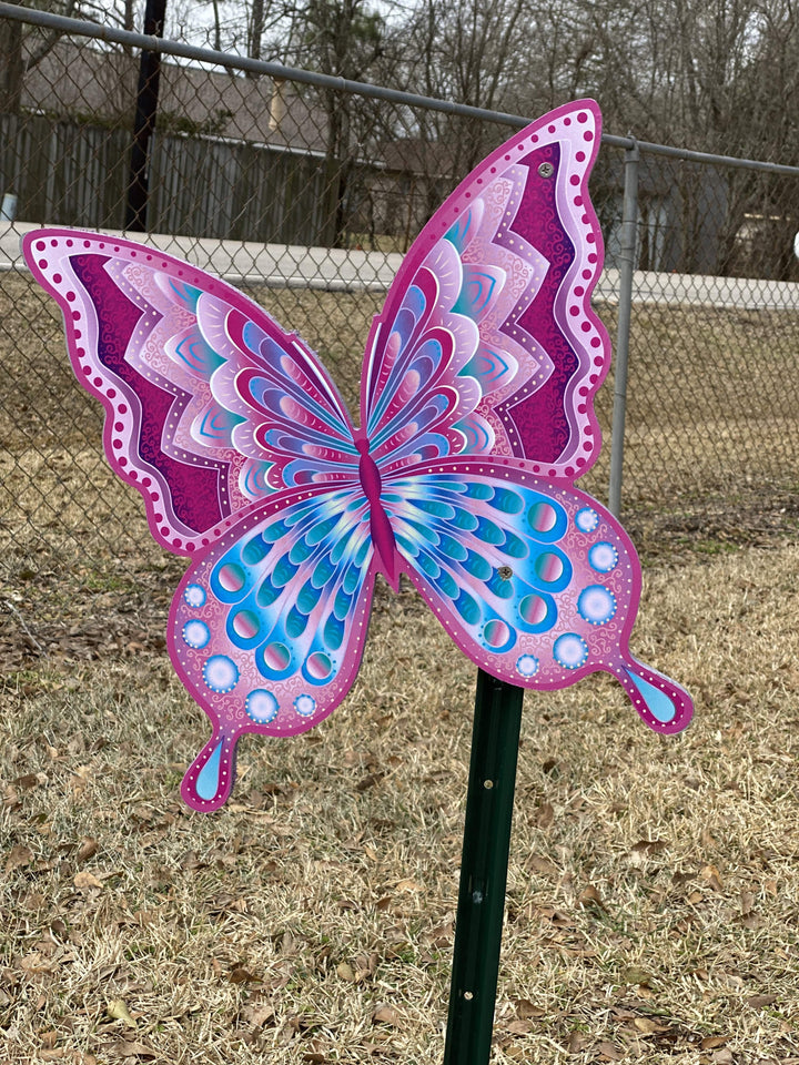 butterfly yard art