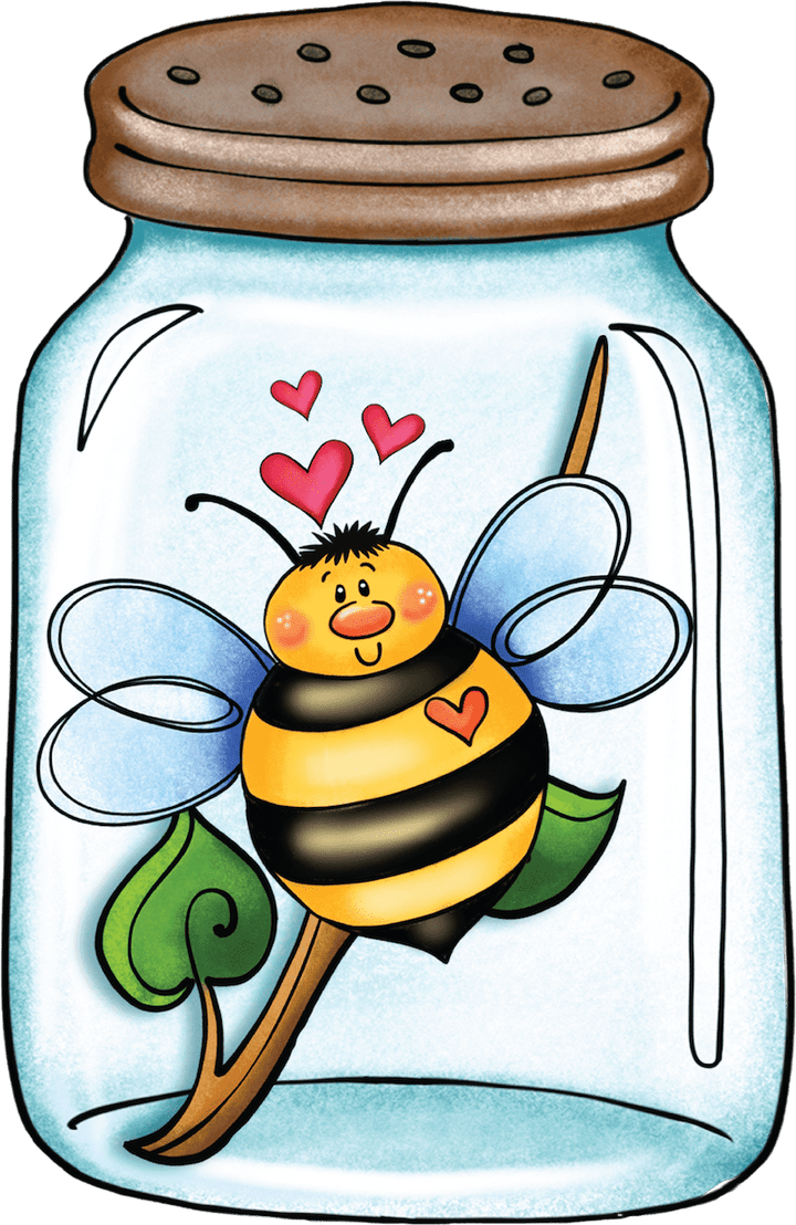 Bee My Honey Jar Sign Outdoor Decoration