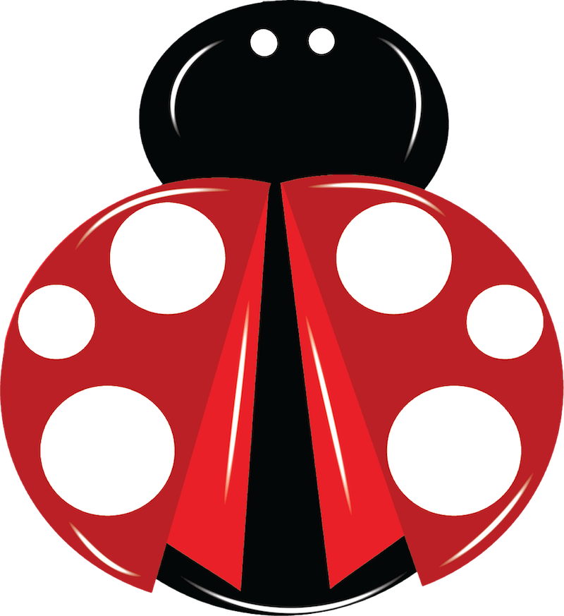 Lady Bug Yard Sign Decoration