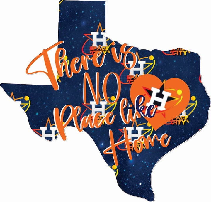 There's no place like home baseball state of Texas yard art decoration