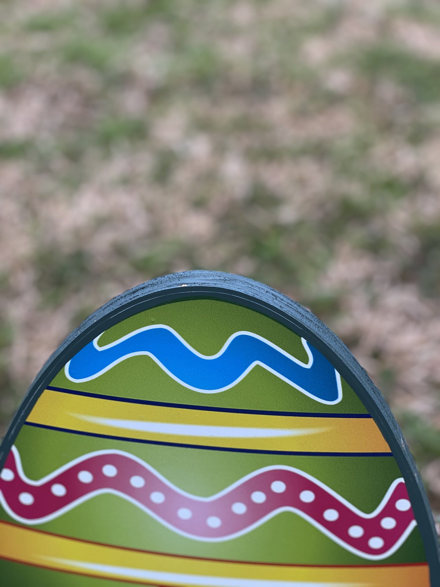 Easter yard art