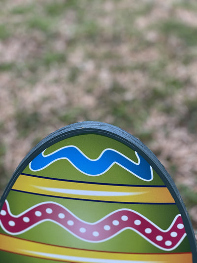 Easter yard art
