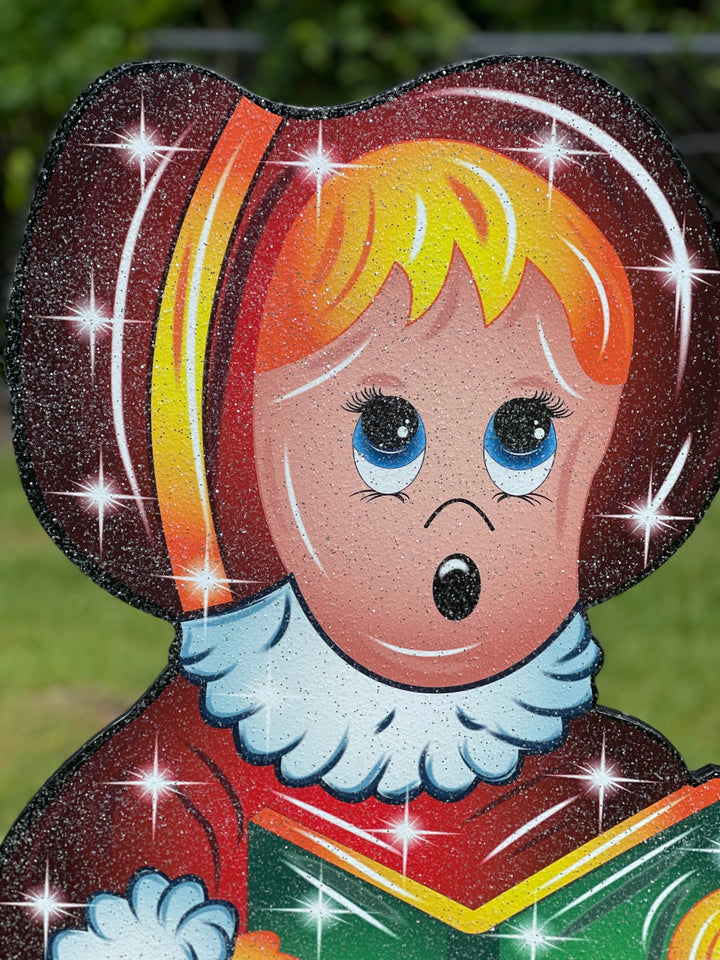 Christmas Carolers yard decor