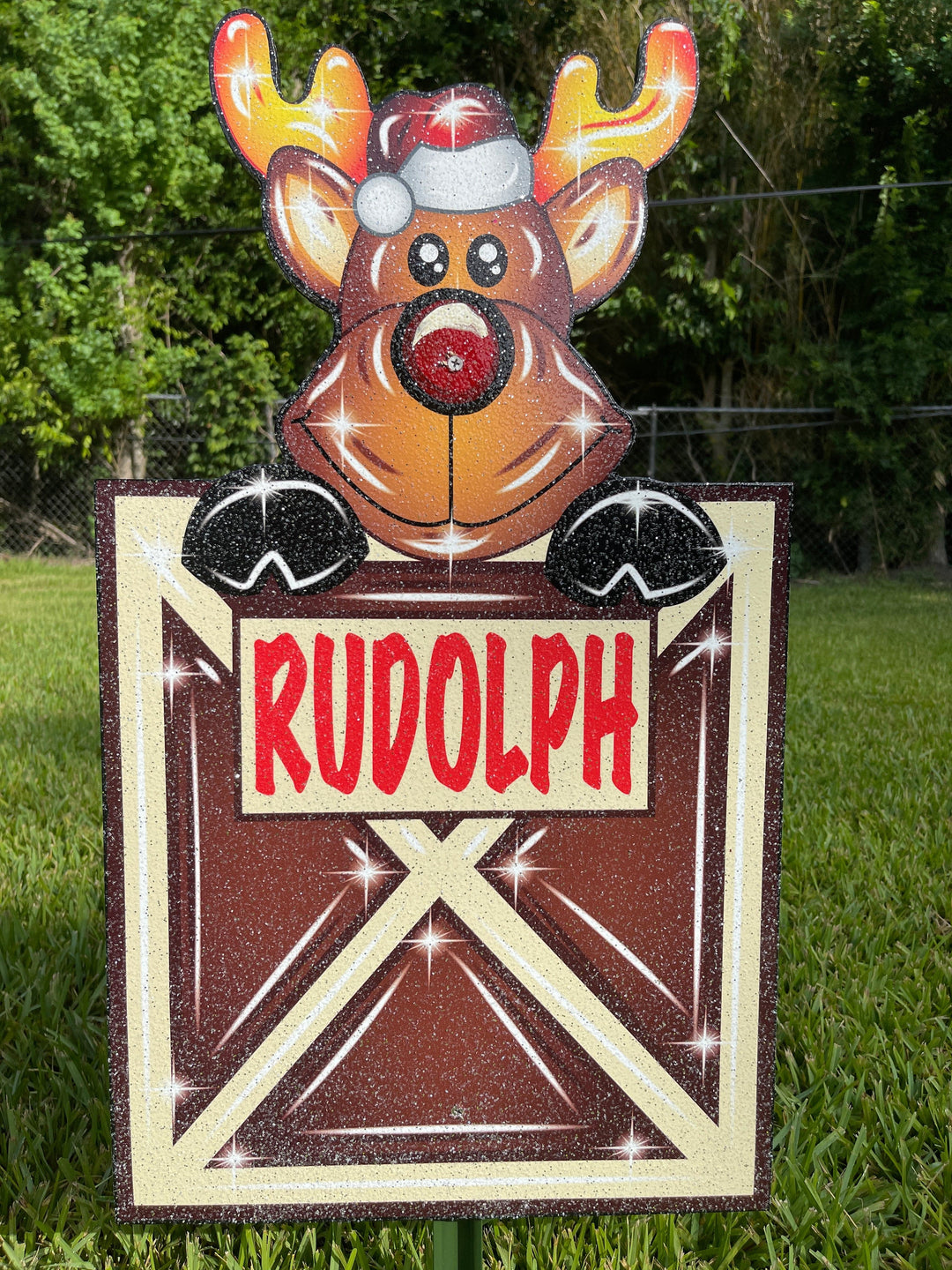 Christmas Reindeer Outdoor Display Decor