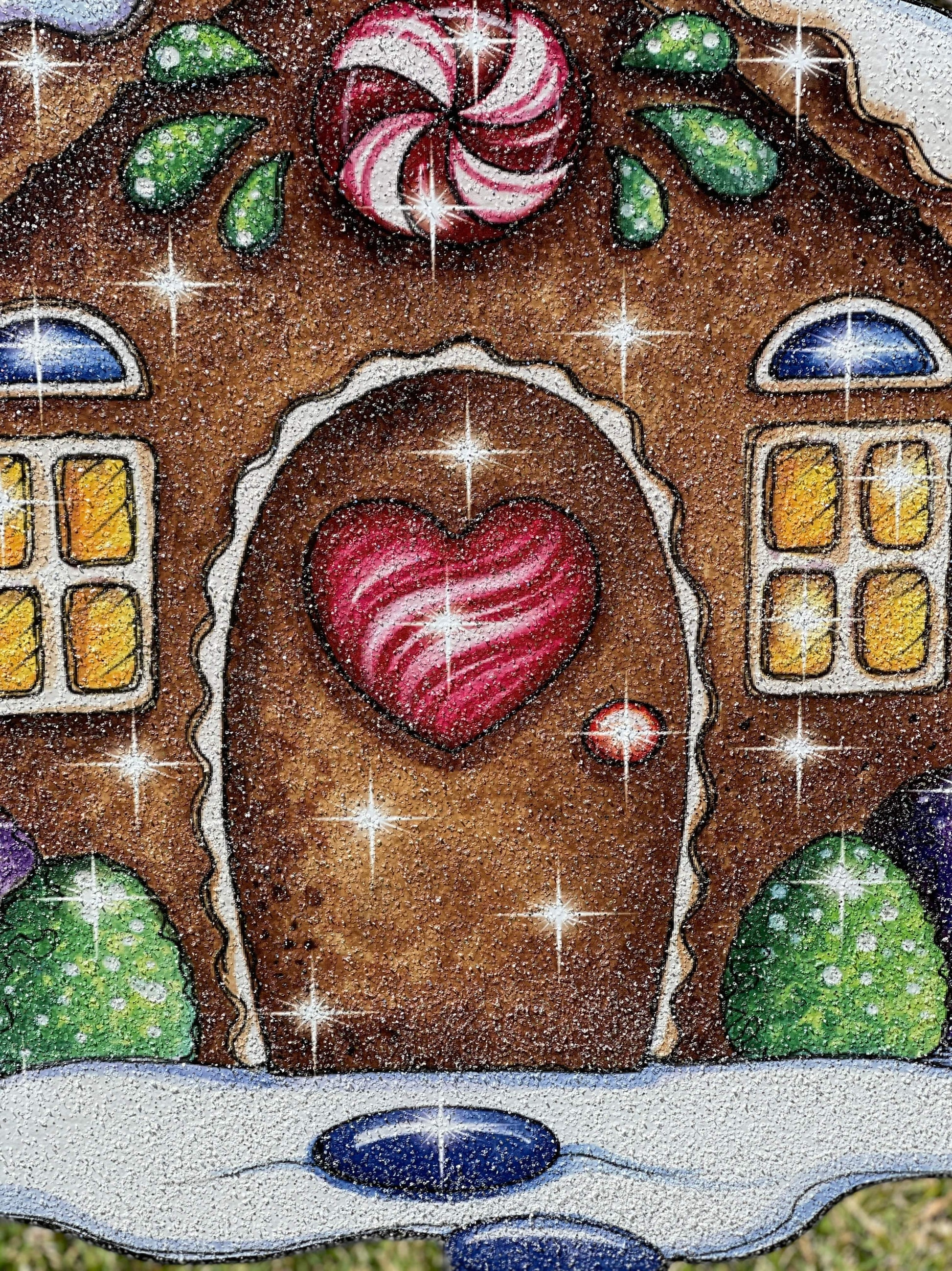Christmas Gingerbread House Yard Sign