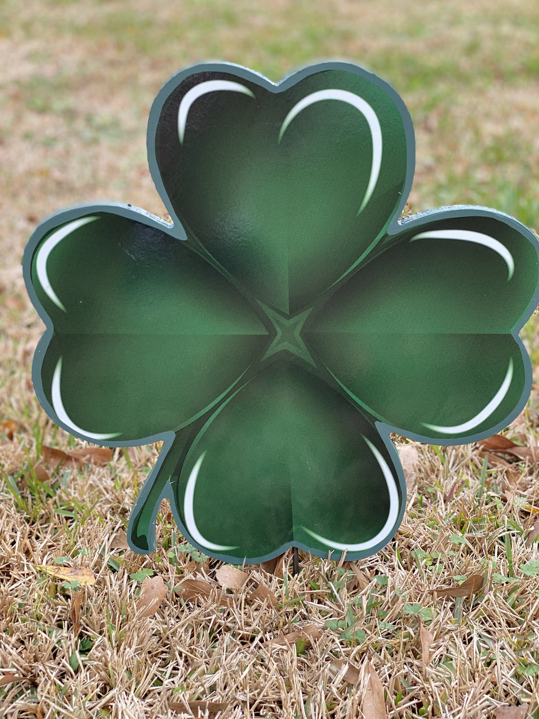 St. Patrick's Day Yard Art