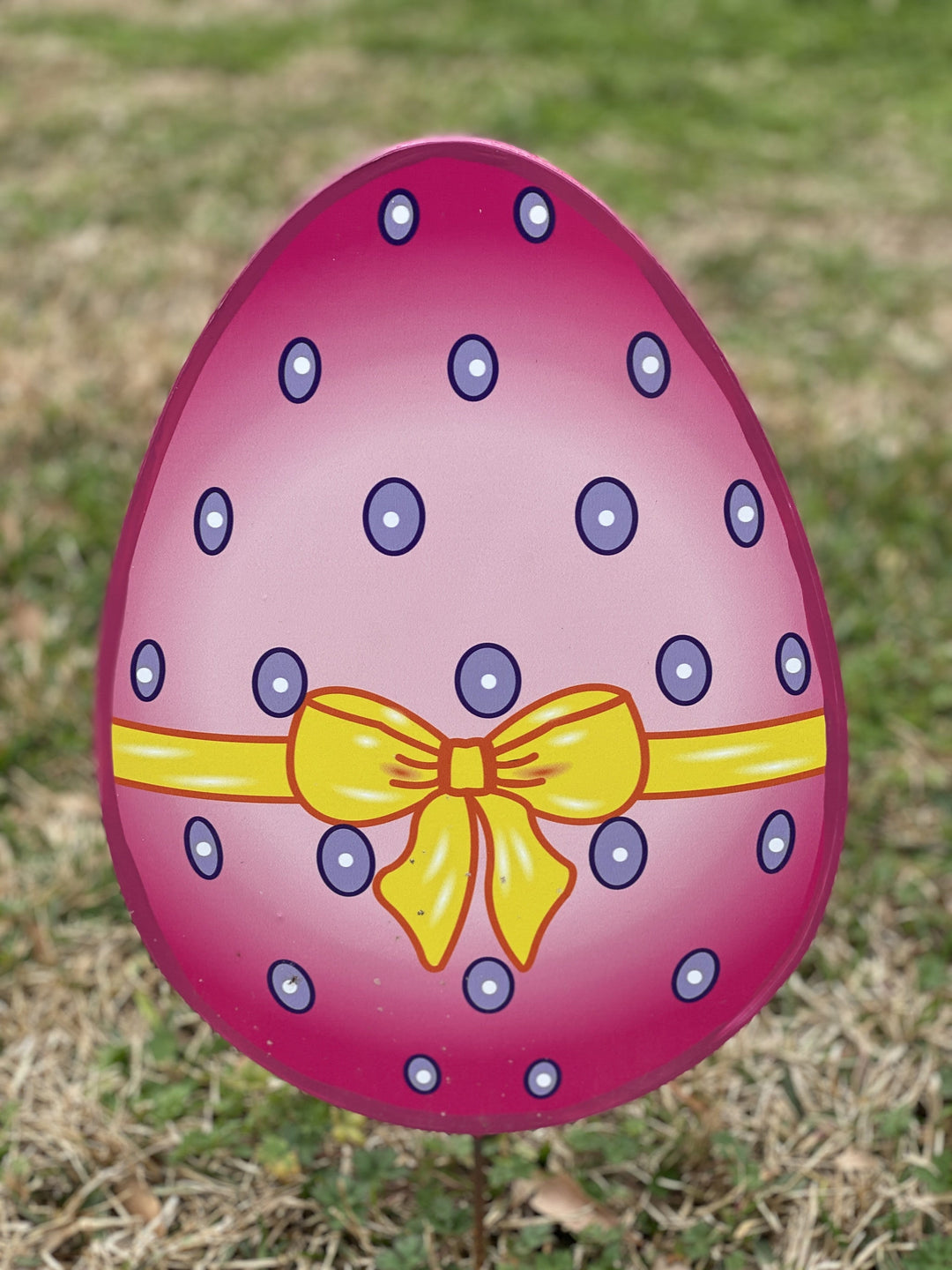 Easter yard art