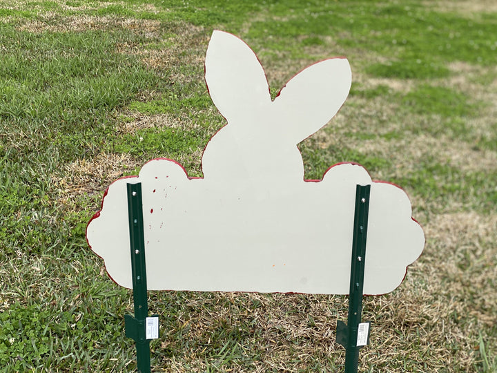 Happy Easter yard sign