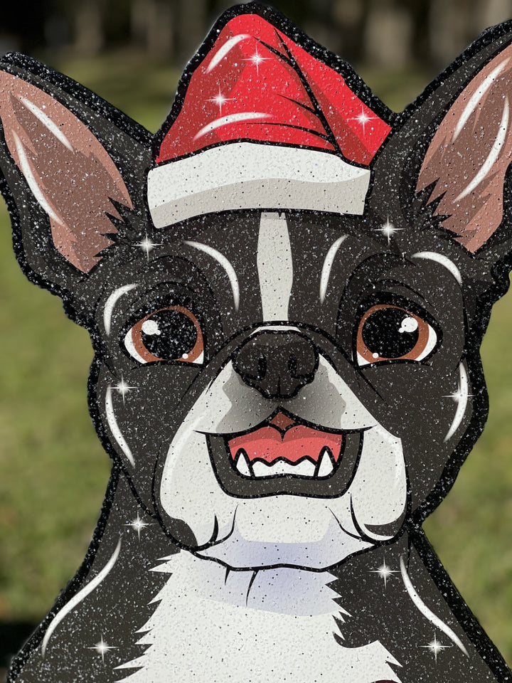 Christmas Dog Outdoor Decoration