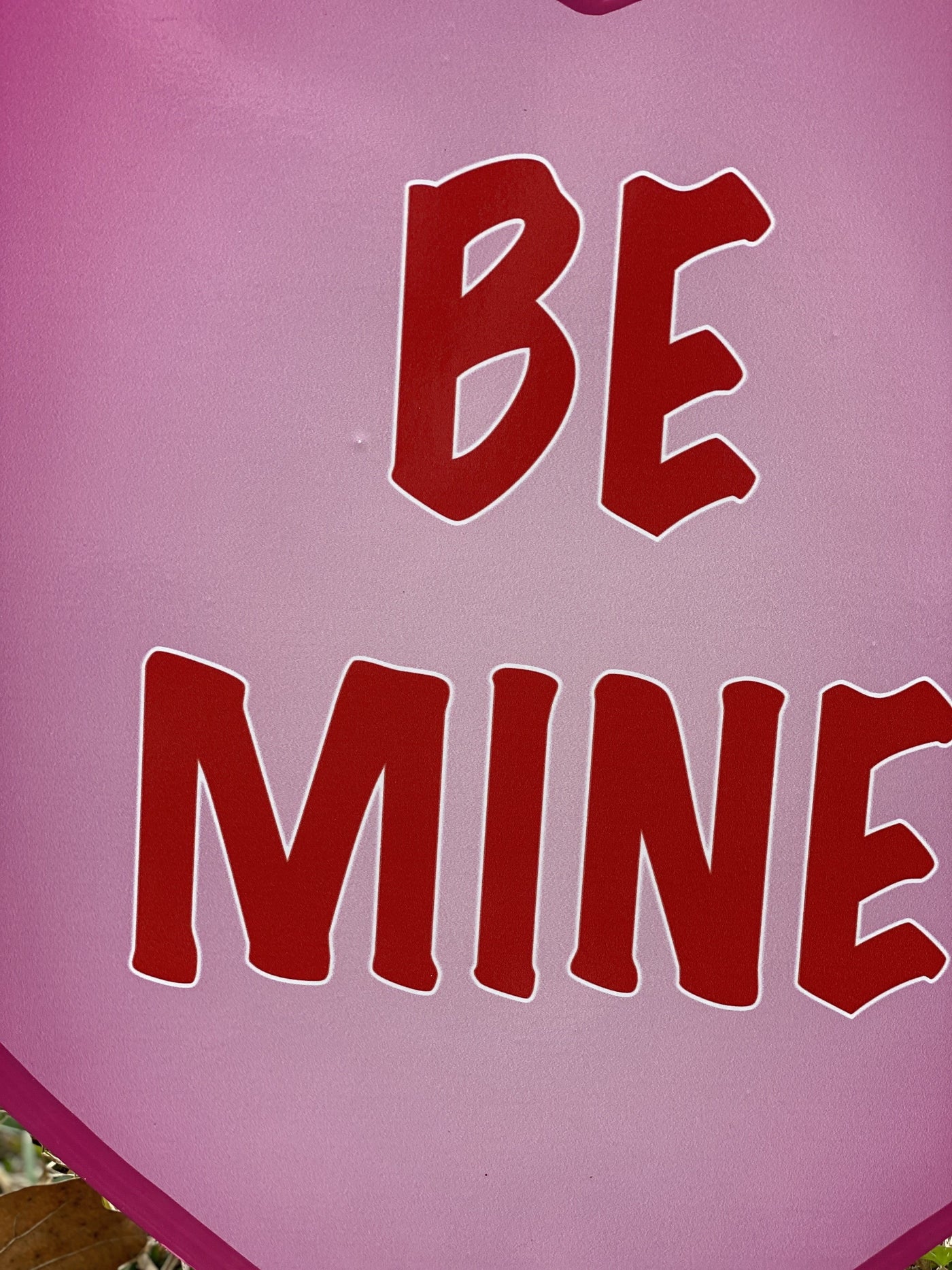 Valentines Day Yard Art