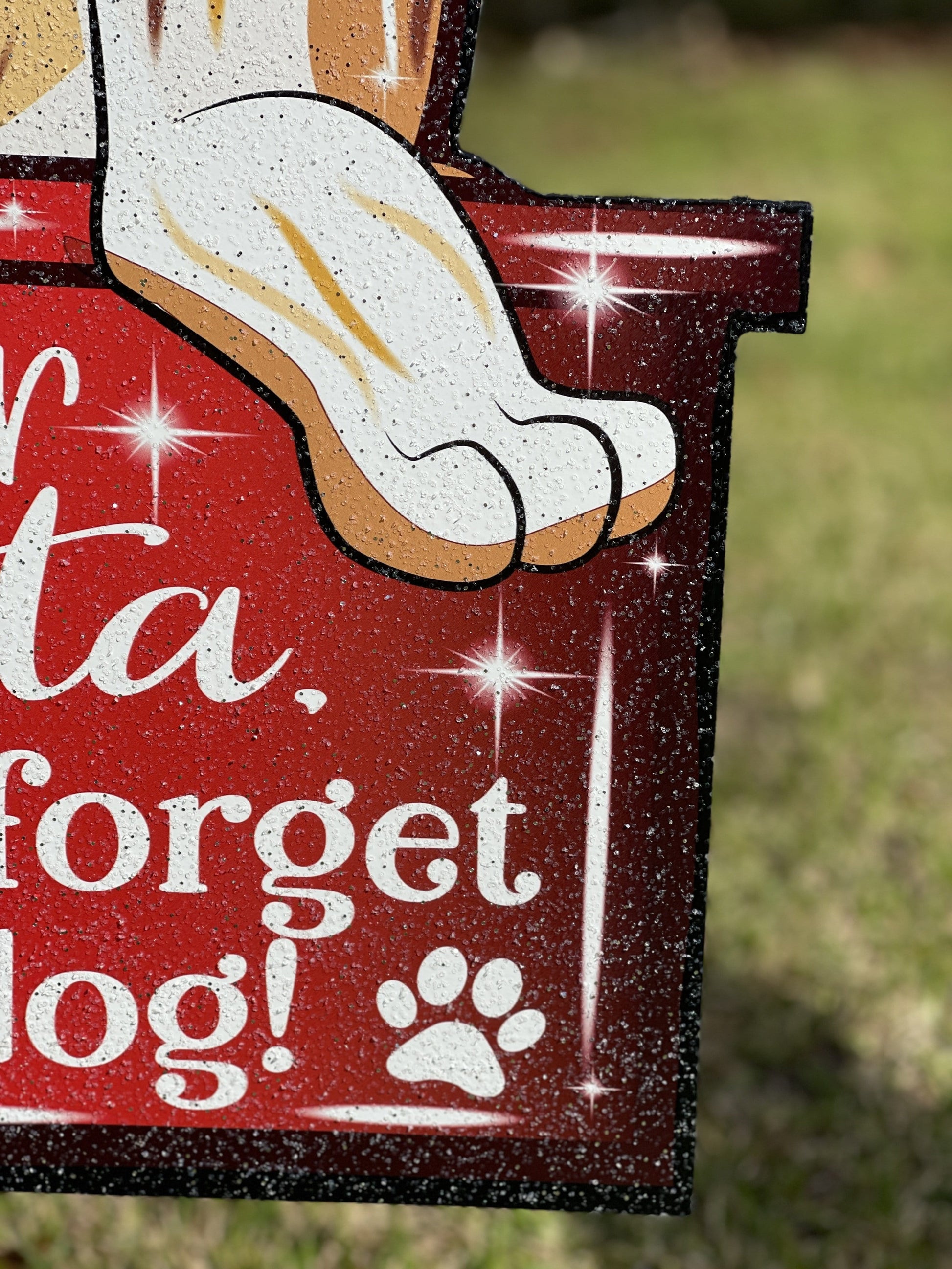 Christmas Dog Outdoor Decoration