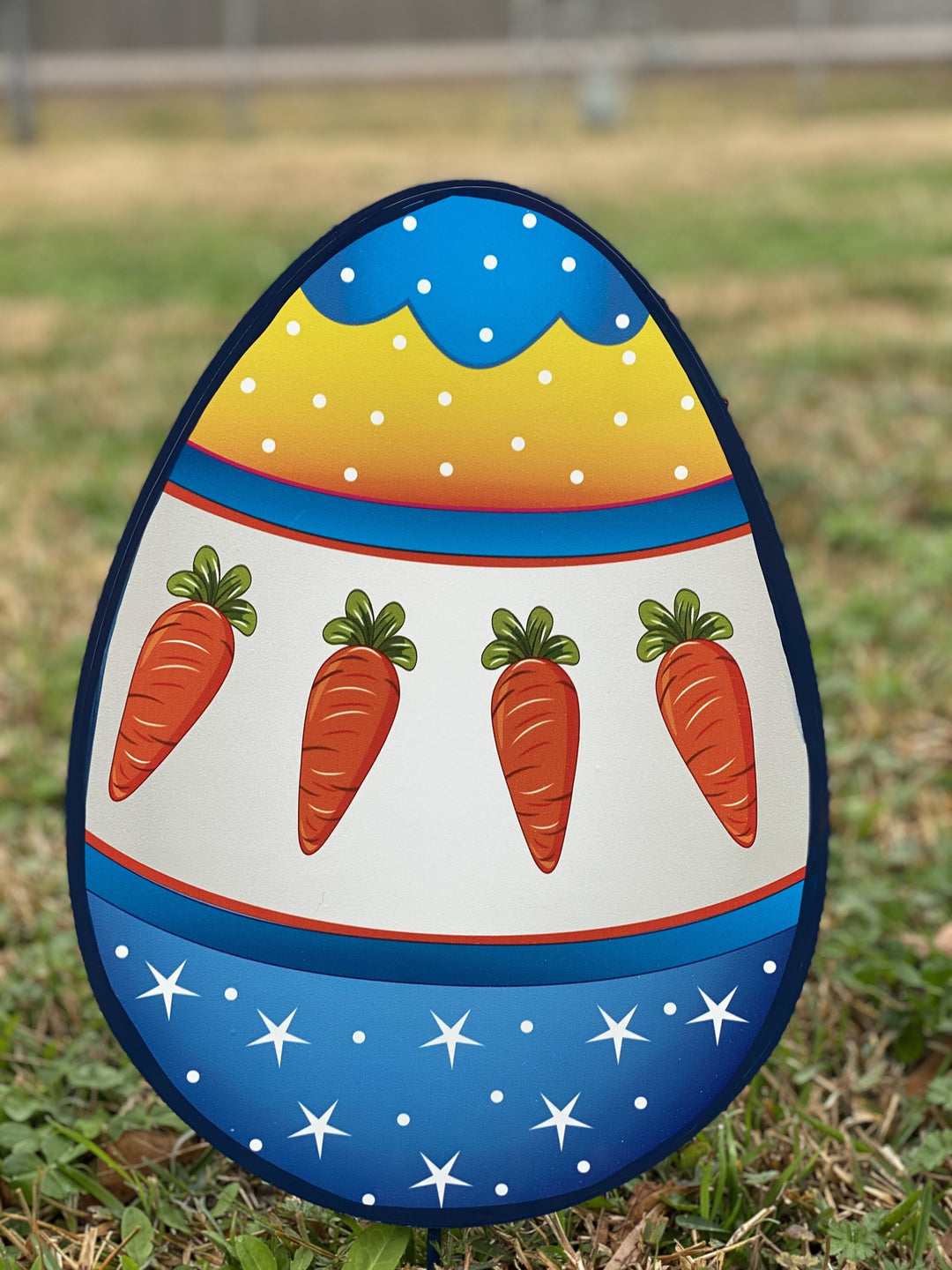 Easter yard art