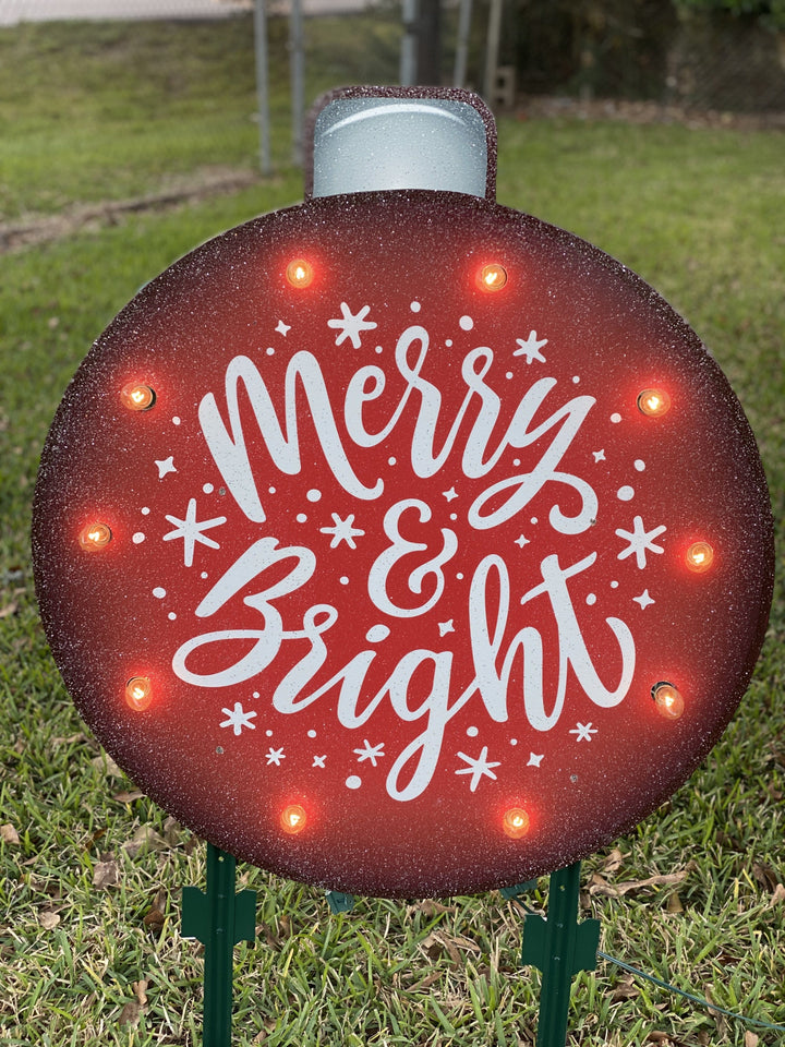 Christmas Yard Art