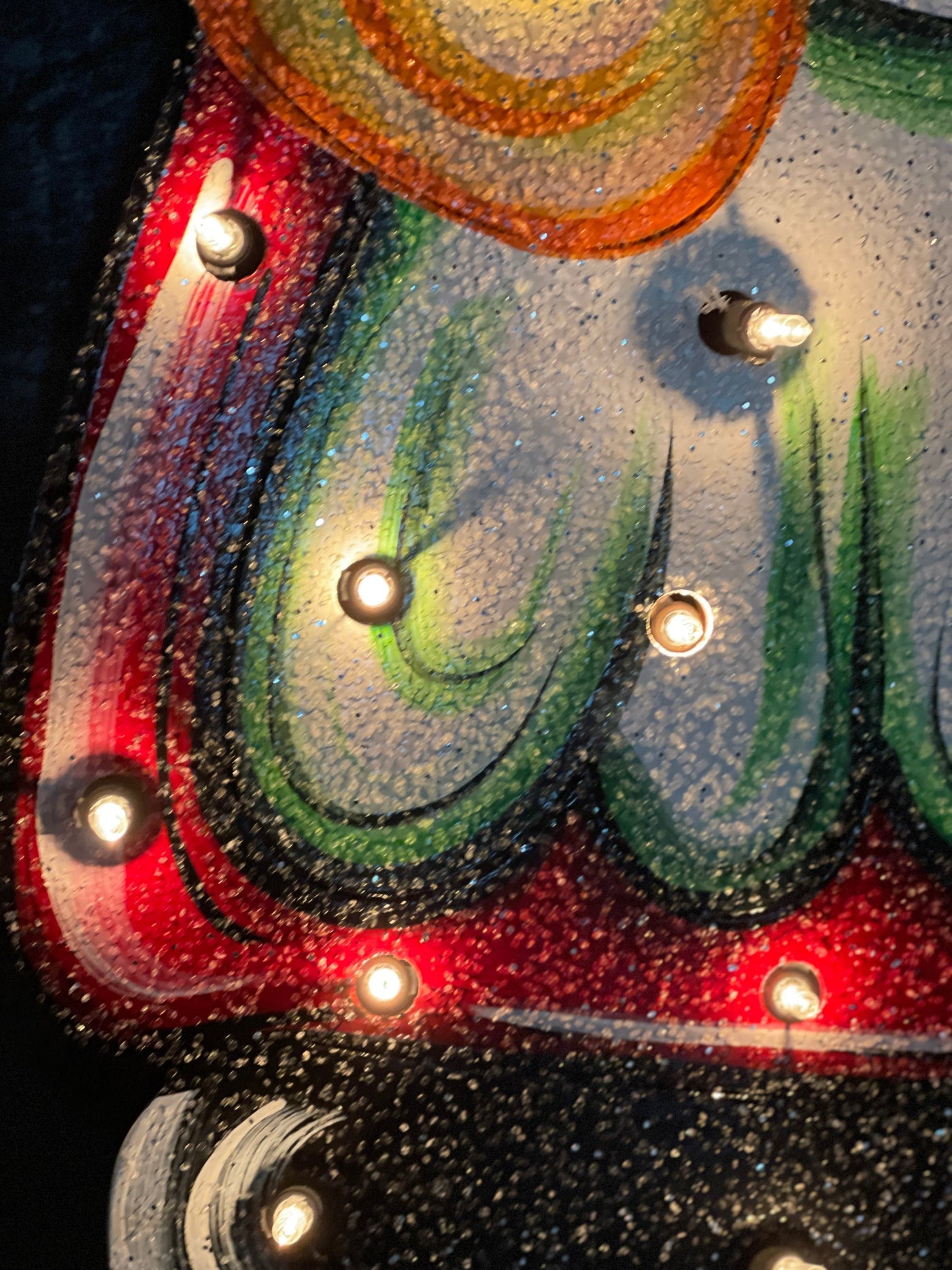 Lighted Simple Mrs. Clause DIY Christmas Blank