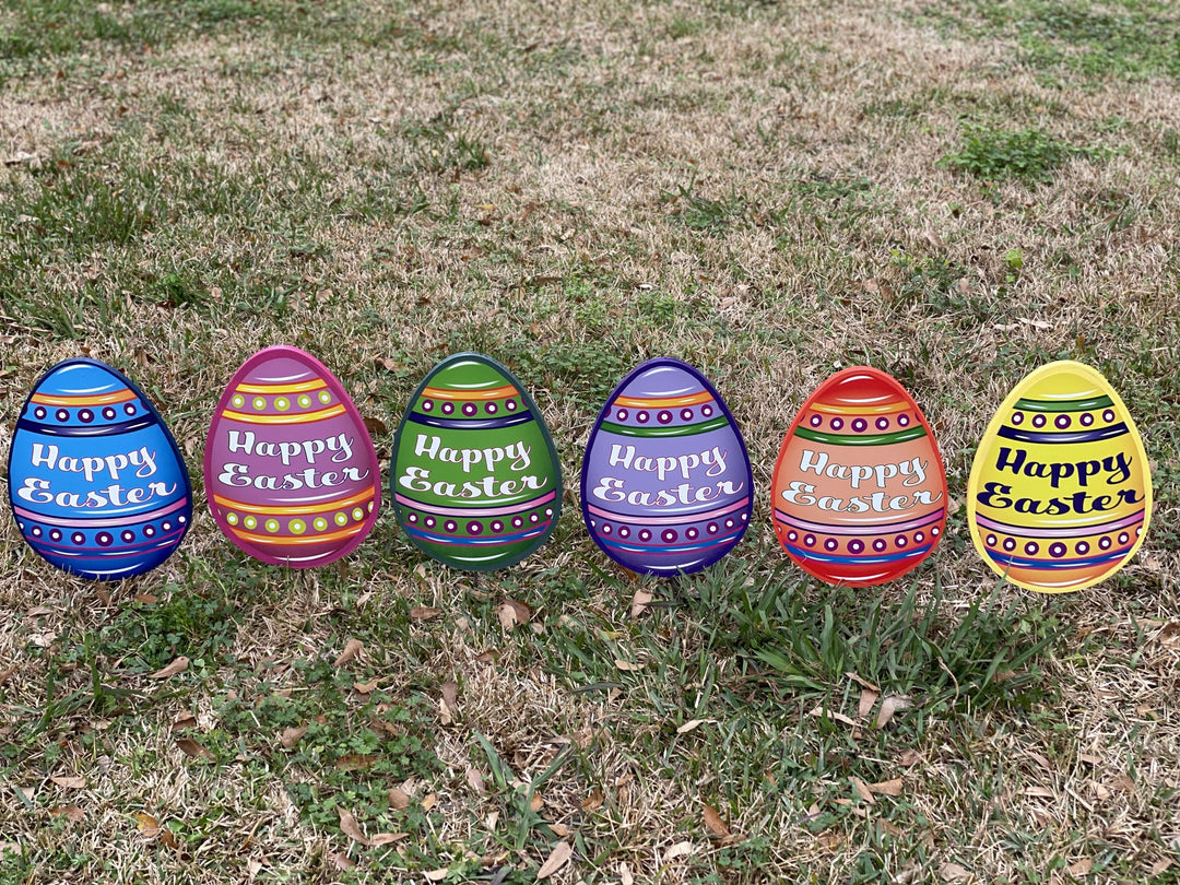 Easter yard art