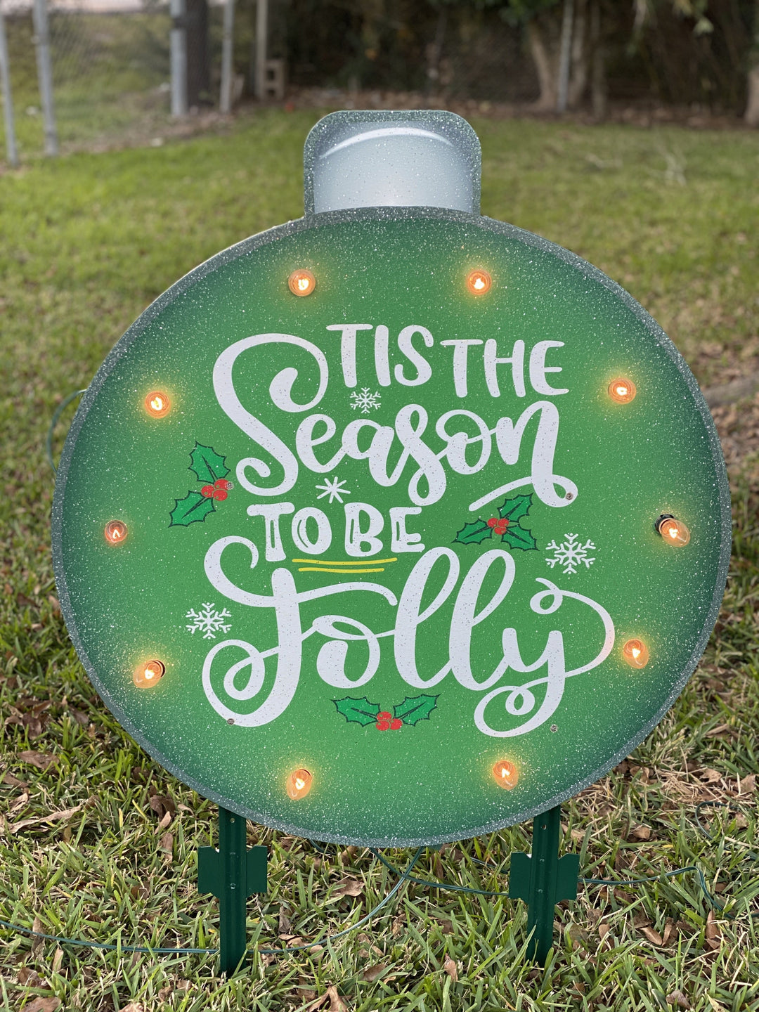 Wooden Christmas Sign