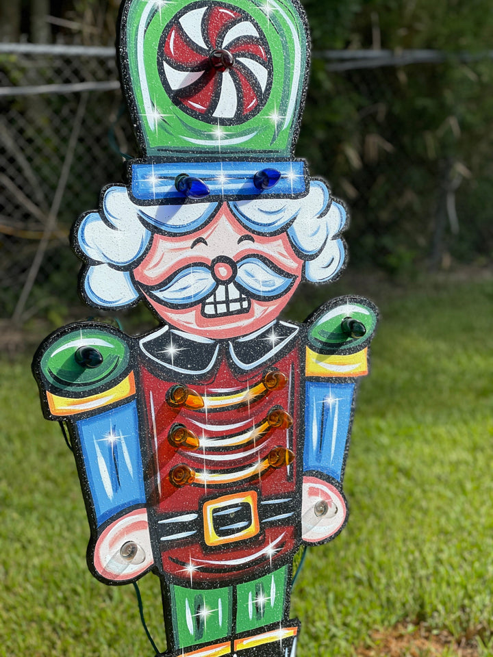 Christmas Nutcracker Yard Decoration