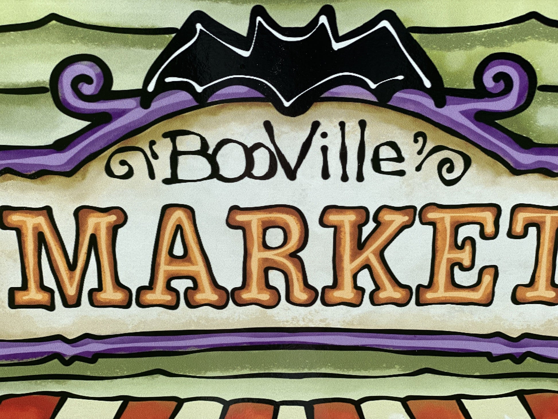 Wooden Halloween Sign