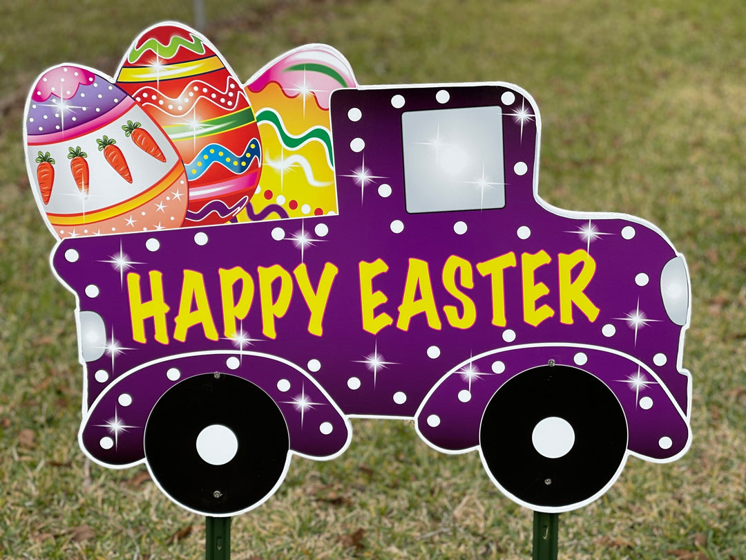 Happy Easter Yard Art Decoration