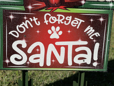 Christmas Dog Outdoor Decoration