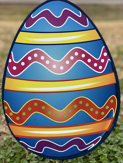 Easter yard art