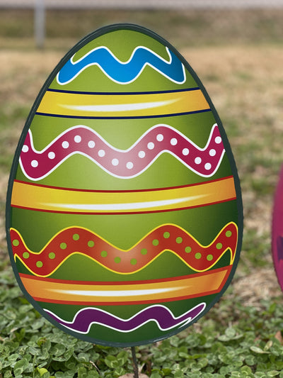 Easter yard art