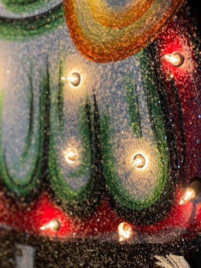 Lighted Simple Mrs. Clause DIY Christmas Blank