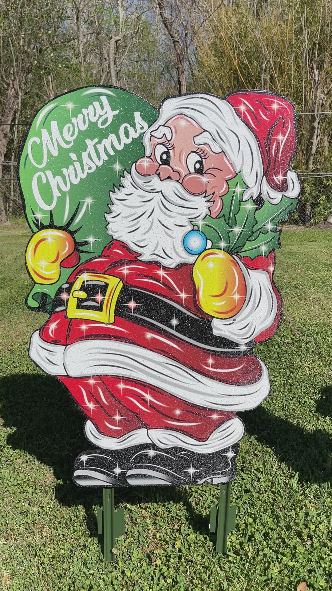 Santa Claus yard Decor