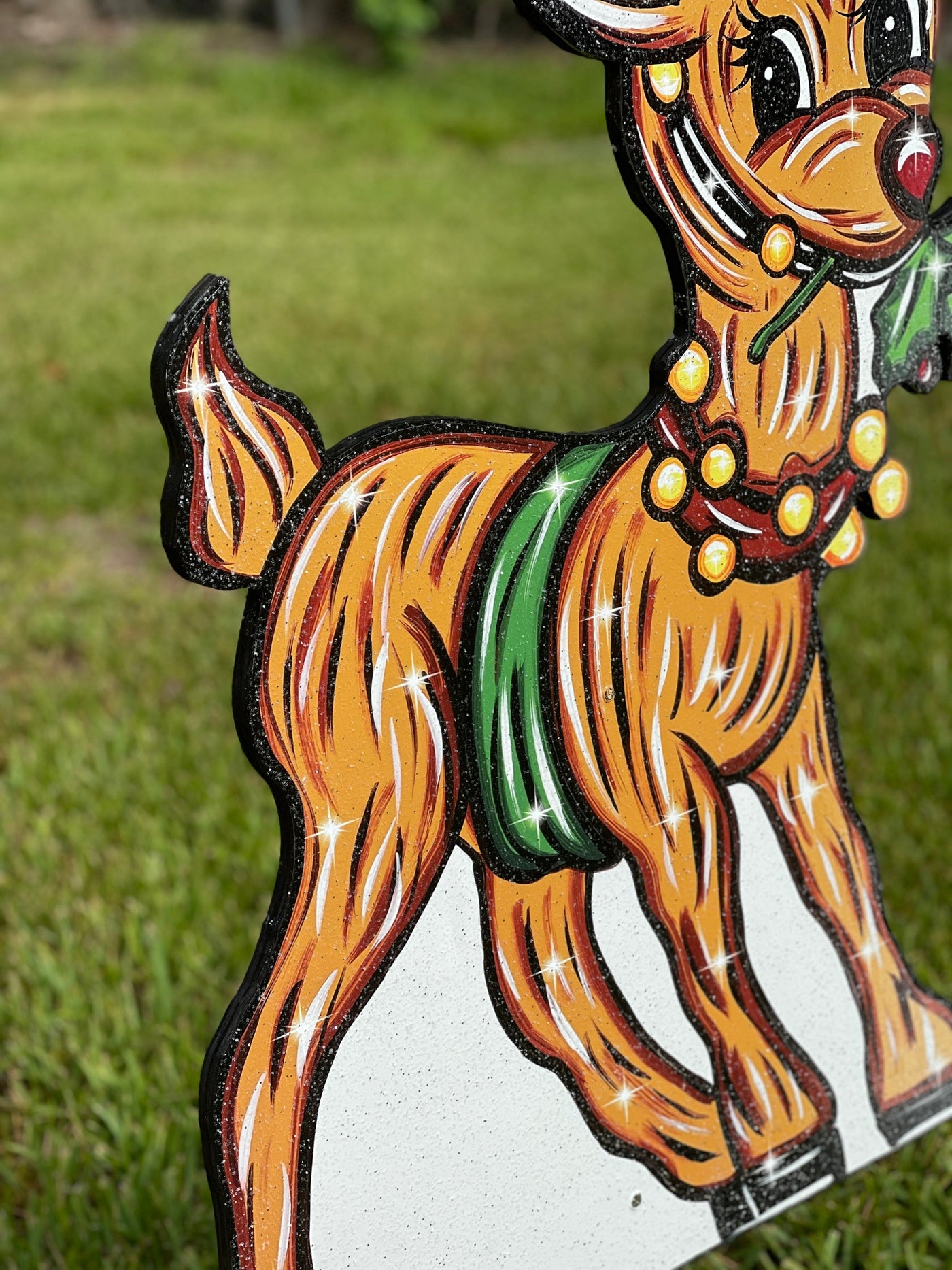 Christmas Reindeer Yard Decor