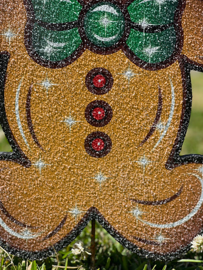 Christmas Gingerbread baby yard sign