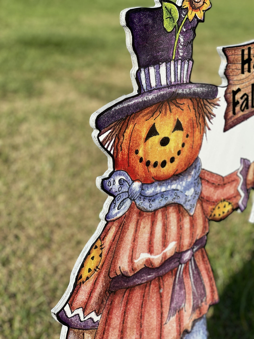 Scarecrow Happy Fall Y'all Decor