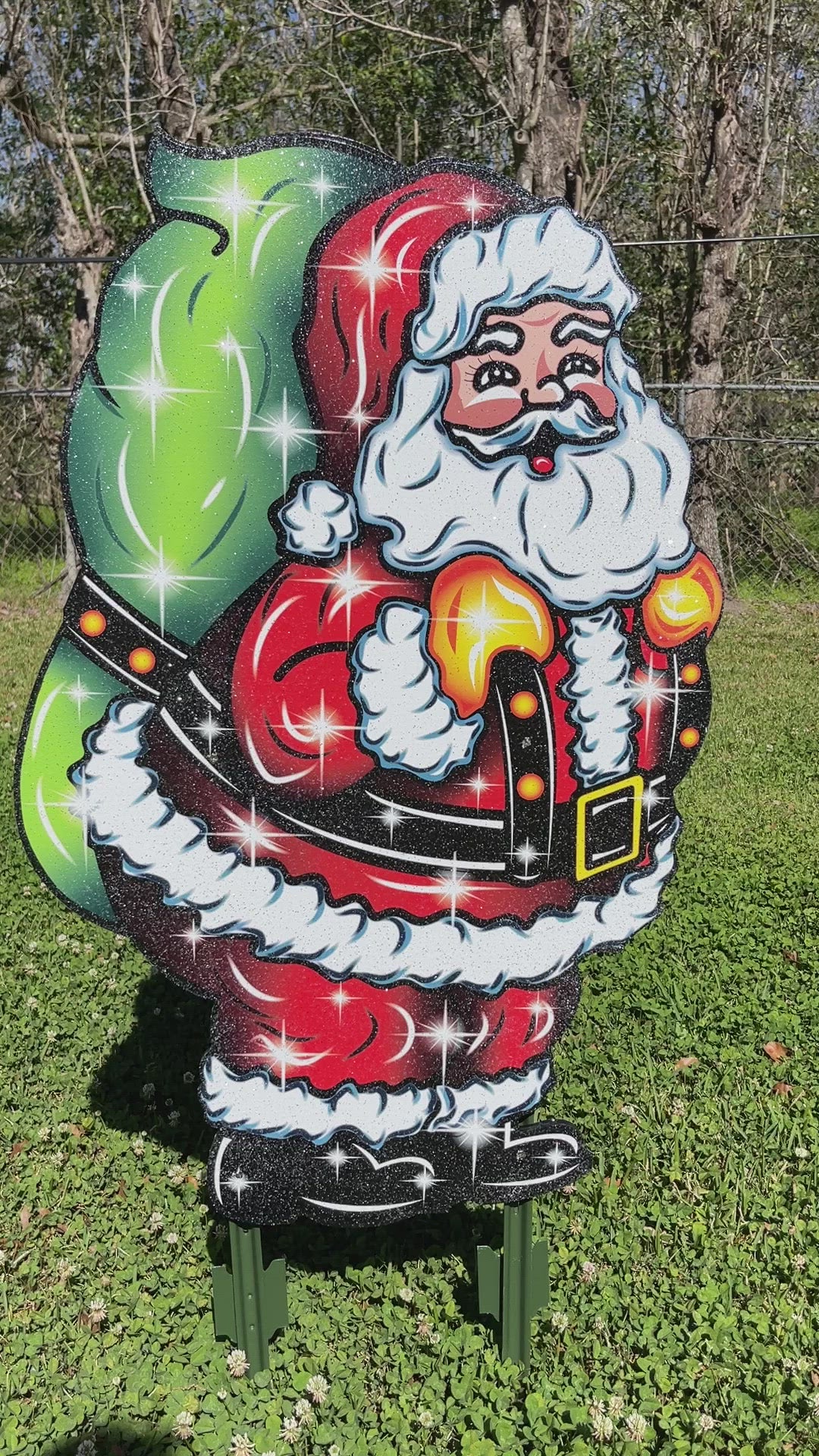 Santa Clause Christmas Outdoor Decoration